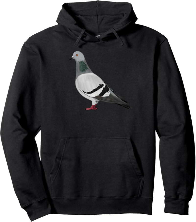 Taube Vogel Zeichnung Vogelbeobachter Ornithologe Biologe Pullover Hoodie