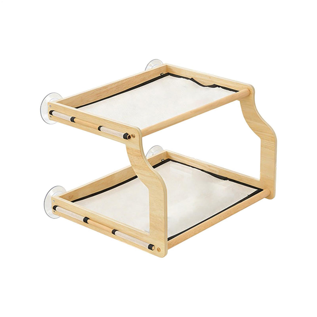 Window Cat Bed - Heavy Duty Breathable Suction Cup Pet Window Seat | Comfortable Cat Hammock for Sma