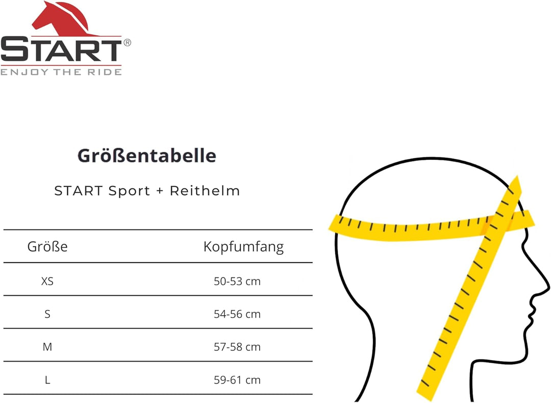 Start Sport+ Reithelm Kinder Mädchen, Reithelme für Kinder, Reitkappe Mädchen, Reiterhelm Damen, Rei