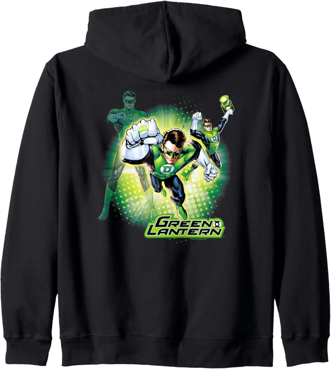 Green Lantern Lantern Burst Kapuzenjacke