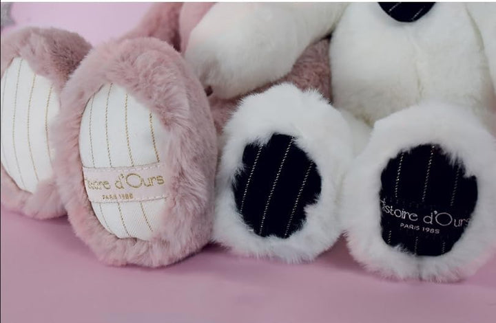 Histoire d'ours - Plüschbär – Elfenbein – 30 cm – Preppy Chic – HO3130 Bär 30 cm Elfenbeinfarben, Bä