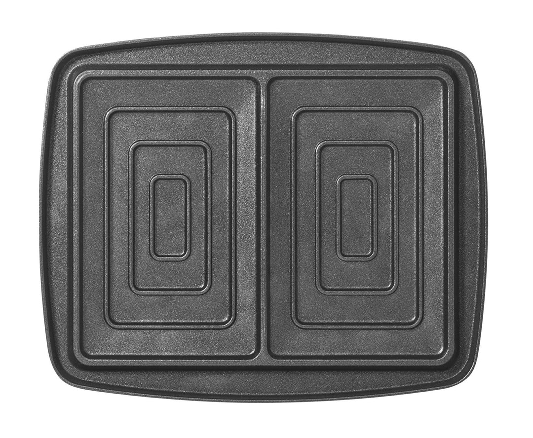 LaGRANGE 030423 Herdplatten mit Antihaftbeschichtung, Schwarz
