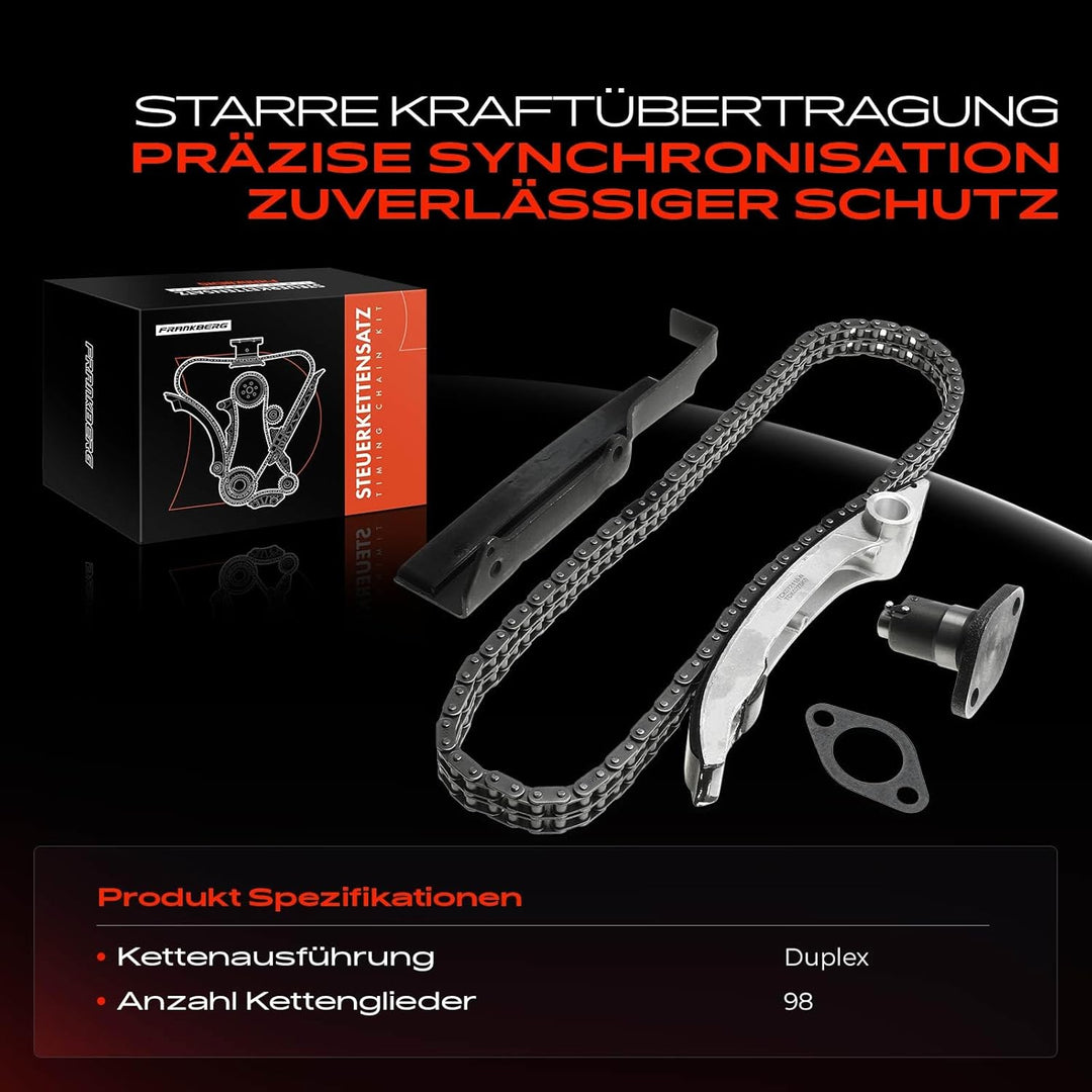 Steuerkettensatz für Pajero II V2W, V3W, V4W 2.8L 1993-1999 TC0275K