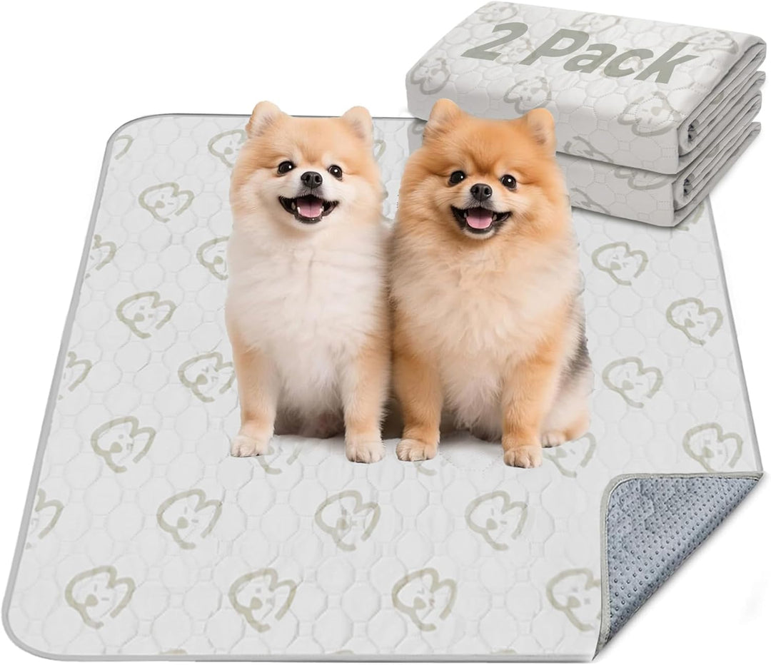 fxw Waschbare Pinkelpads für Hunde,Welpenpads mit Super-Absorption,speziell für Töpfchentraining,90c