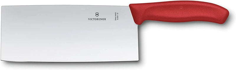 Victorinox, Swiss Classic, Profi Kochmesser, Extra Scharfe Klinge, gerader Schliff, 18 cm, Robuster