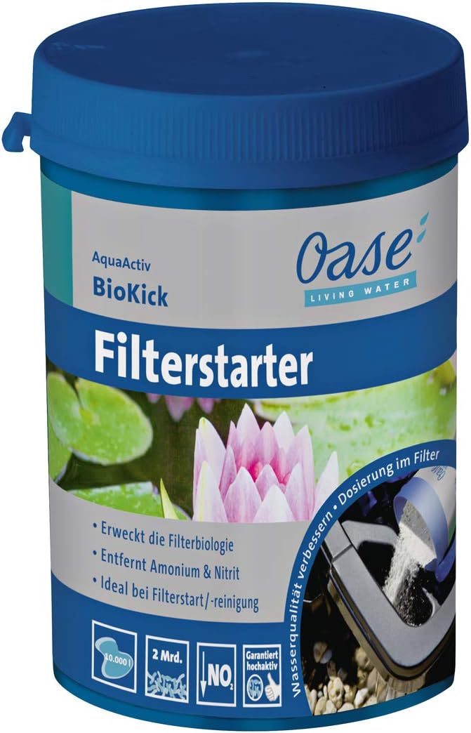Oase Ersatzschwamm für den Filter Oase Biotec 18Inkl. Starterfilter (Bio Oase 200 ml).