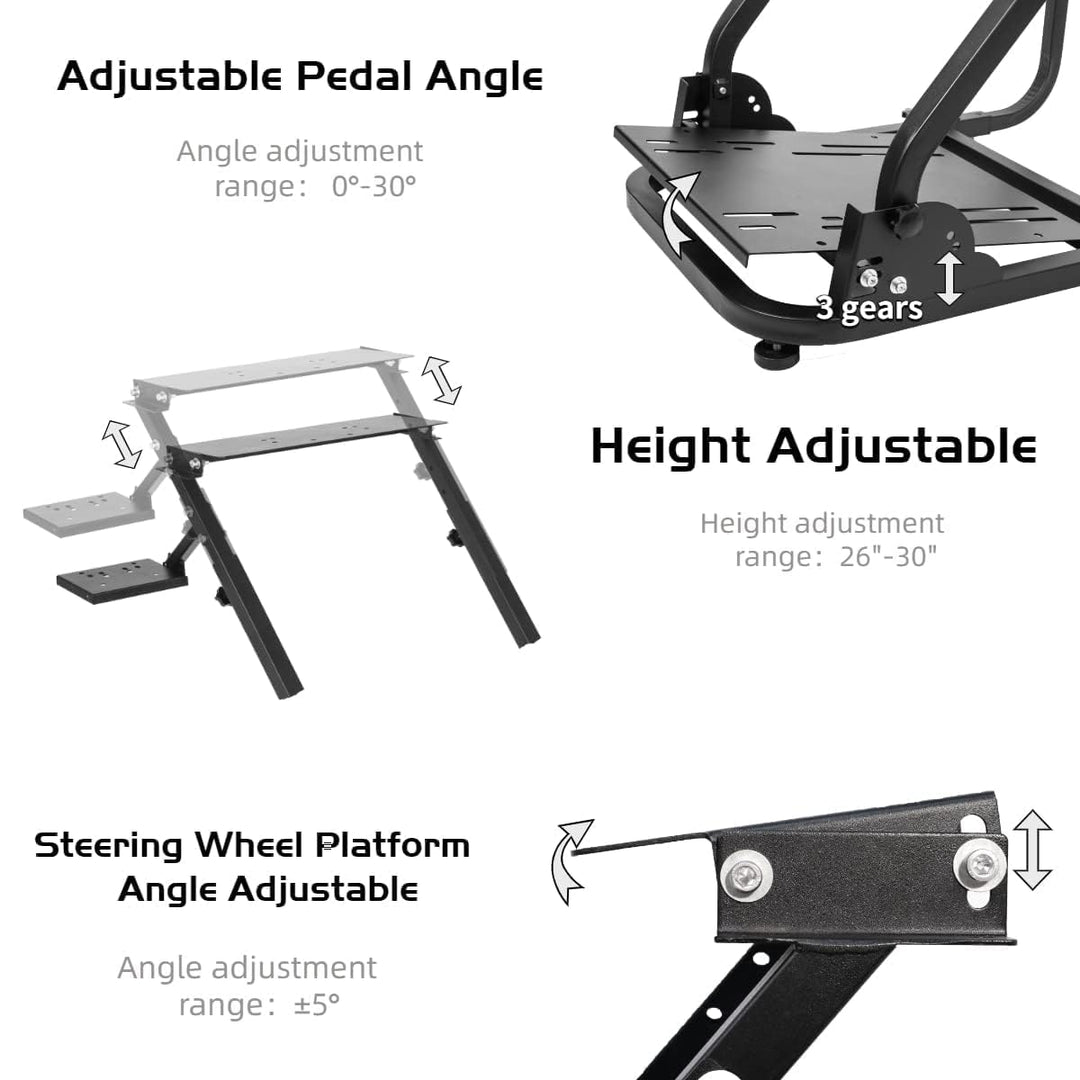 Minneer G923/G920/G29 Racing Lenkradständer, passend für T248PS/T248XBox/T300RS GT klappbar höhenver