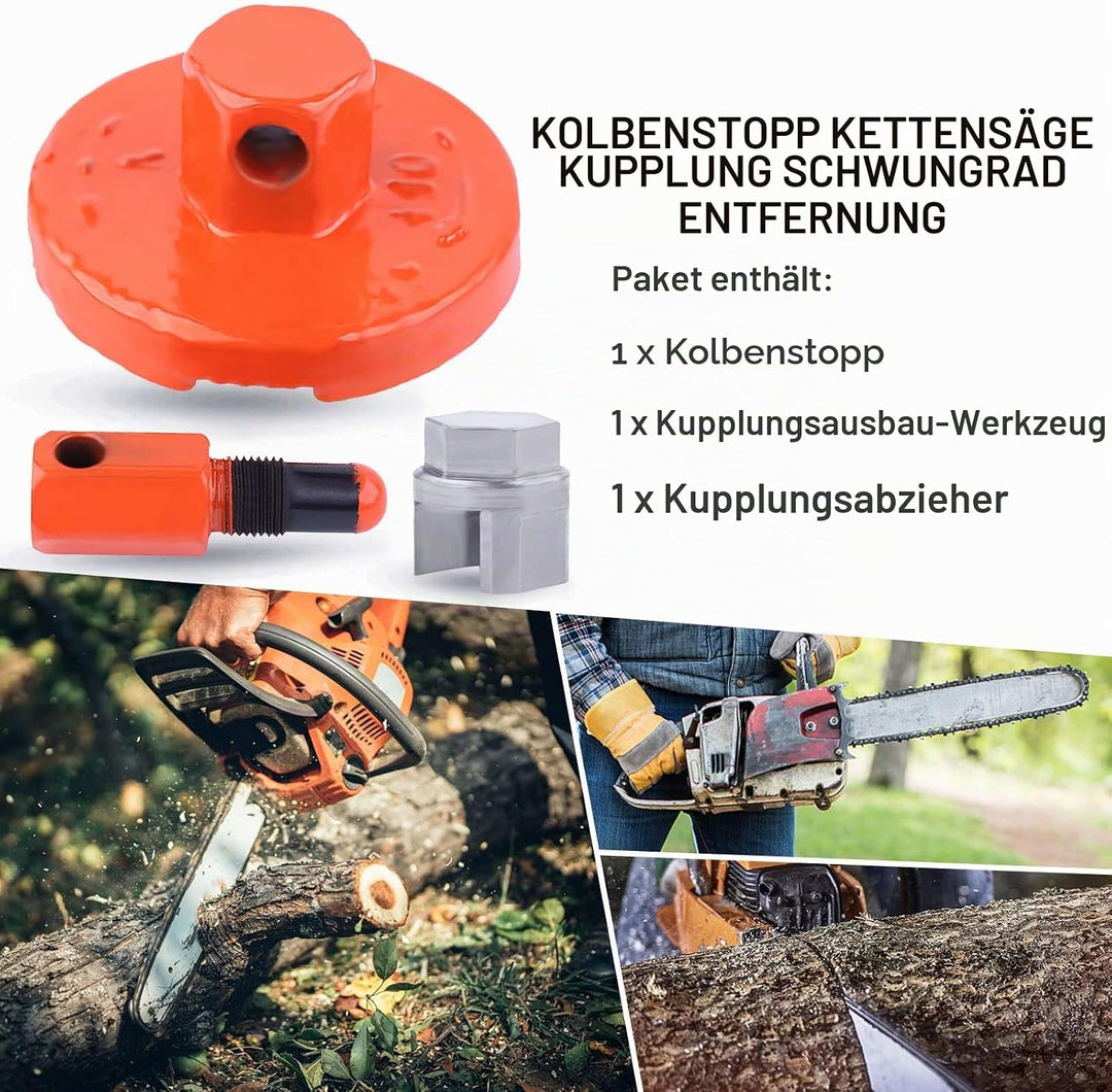 Atunee Kolbenstopp-Kupplungs-Schwungrad-Demontageteil, Demontagewerkzeug für Husqvarna Rancher 340 3