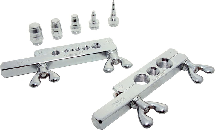 Bördelwerkzeug Basic für Kältemittelleitung 1/8-3/16-1/4-5/16-3/8-7/16-1/2-5/8-3/4 Zoll, Bördelwerkz