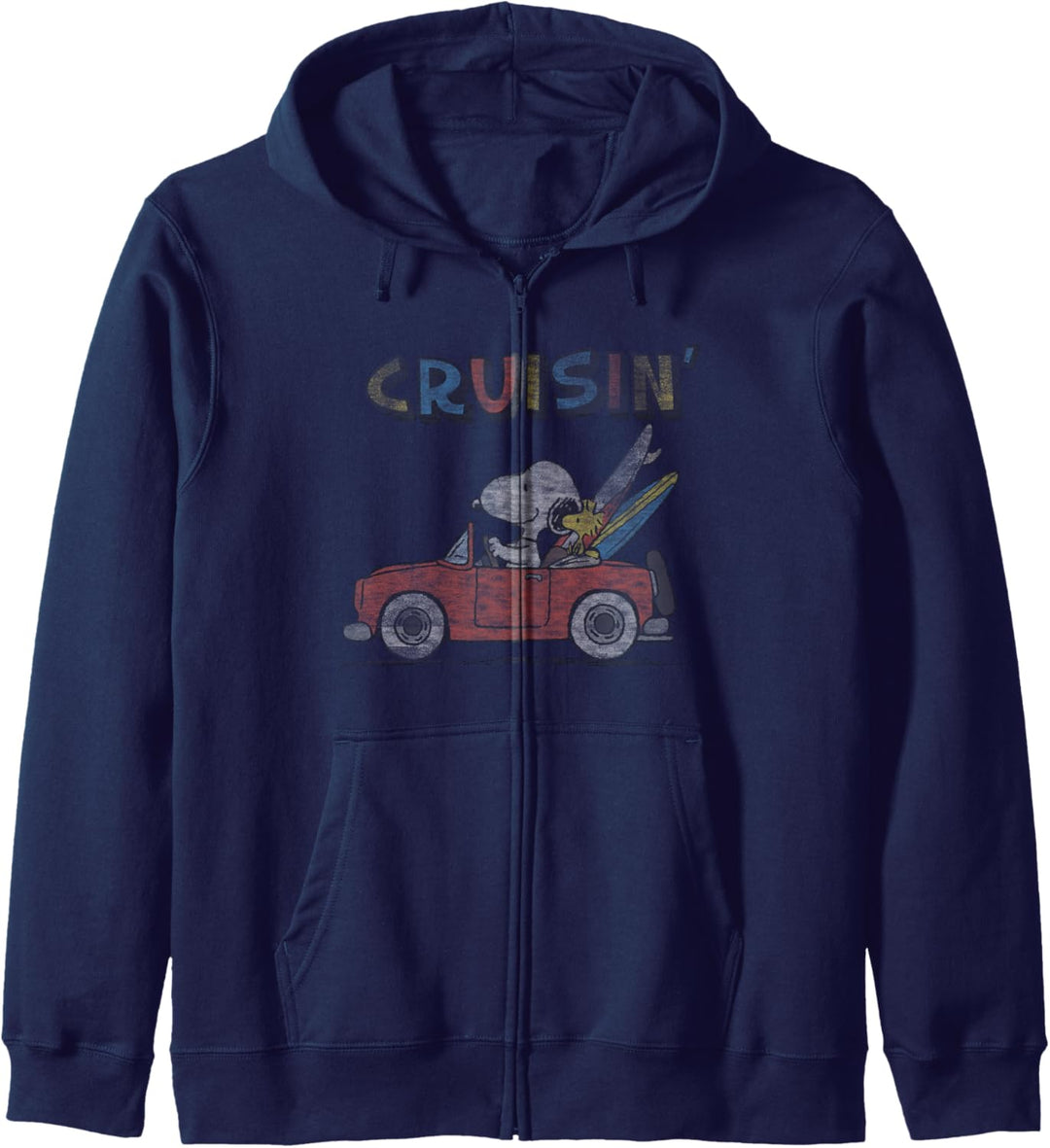 Peanuts Snoopy and Woodstock Cruisin' Kapuzenjacke