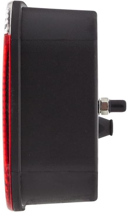 HELLA - Heckleuchte - Glühlampe - 12V - geschraubt/Anbau - Lichtscheibenfarbe: weiss/rot - Stecker: