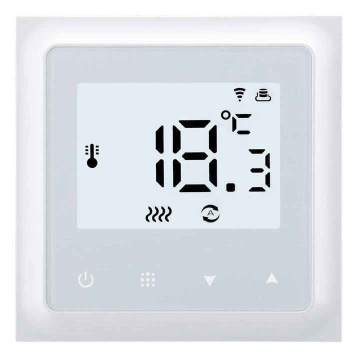 Wengart WiFi Thermostat für Wasser Fussbodenheizung WG011,max 3A Programmierbare Fussbodenheizung Th