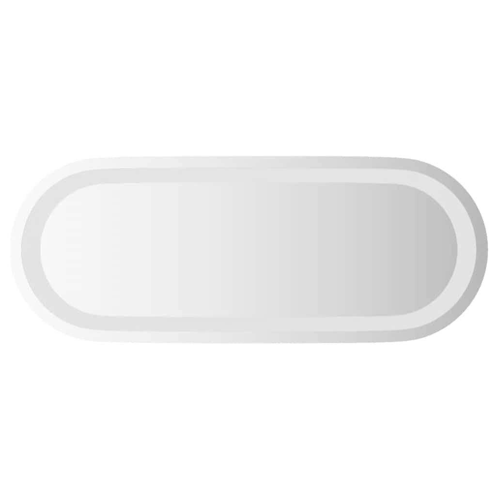 vidaXL LED Badspiegel, Spiegel für Badezimmer, Badezimmerspiegel Wandmontage mit 1 Haken, Wandspiege