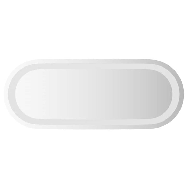 vidaXL LED Badspiegel, Spiegel für Badezimmer, Badezimmerspiegel Wandmontage mit 1 Haken, Wandspiege