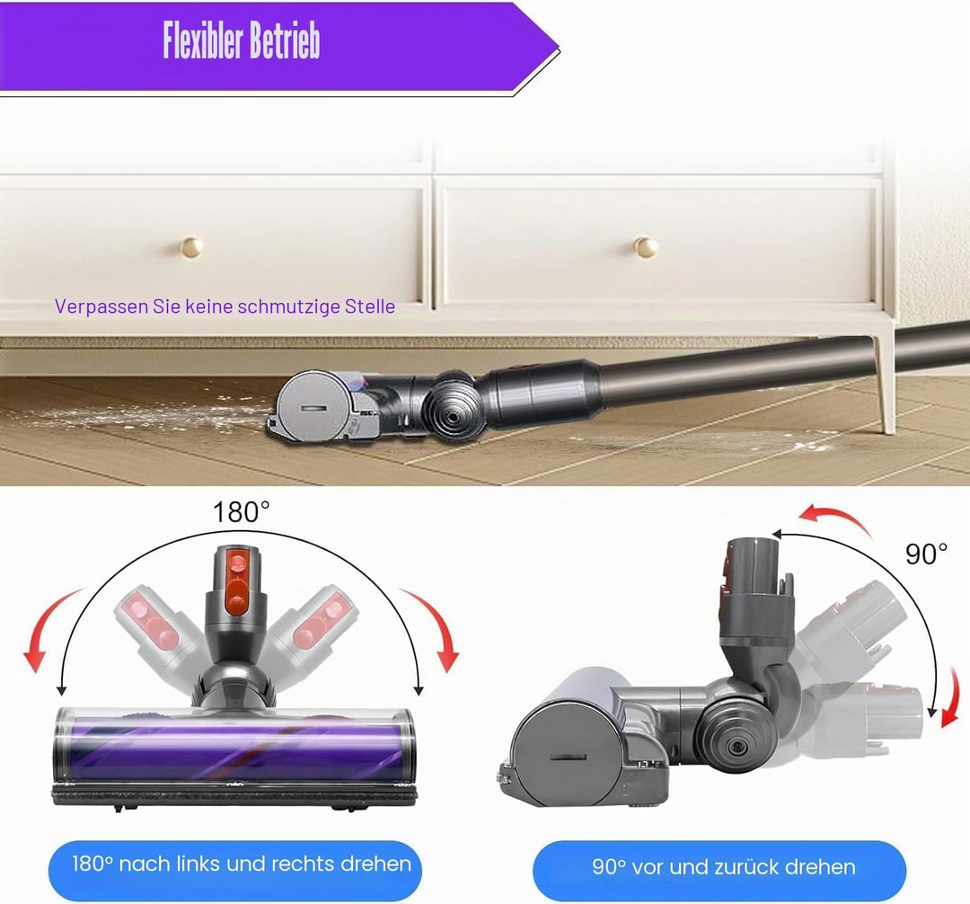Reinigungskopf Ersetzen Bürste für Dyson V7 V8 V10 V11 V15 SV10 SV11 SV12 Staubsauger Kopf Putzen An
