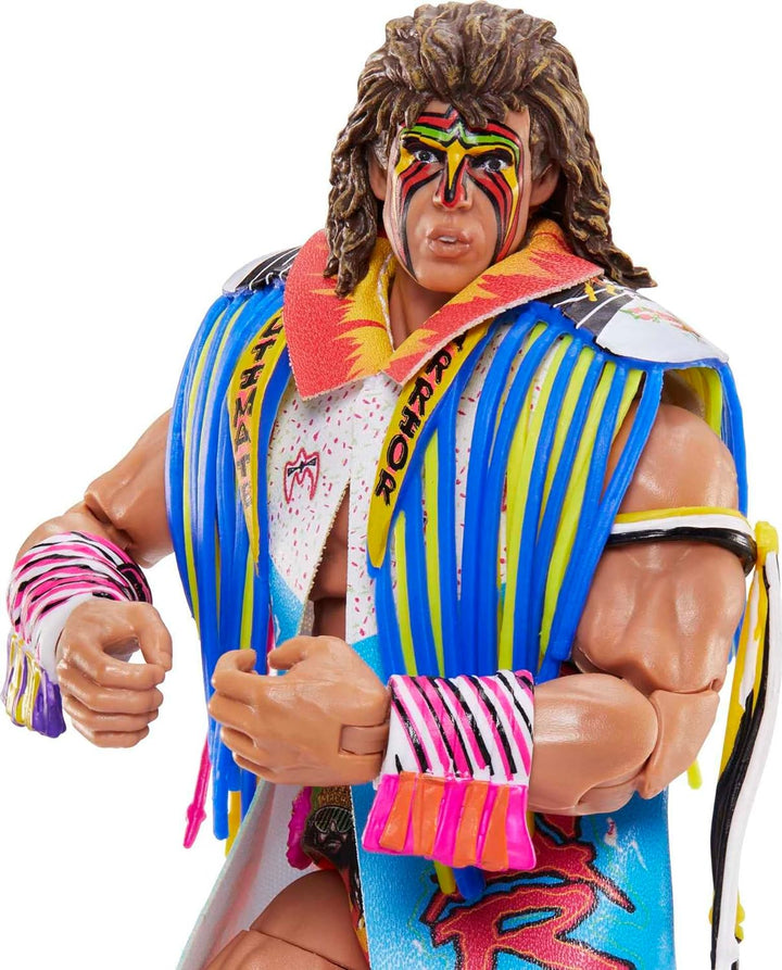WWE MATTEL Action Figures Ultimate Edition Warrior Figur und Zubehör 6 in Collectible WWE Toys (HKT4