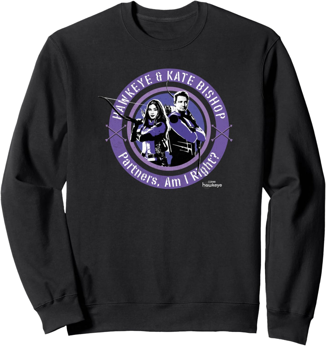 Marvel Hawkeye & Kate Bishop Partners Sweatshirt