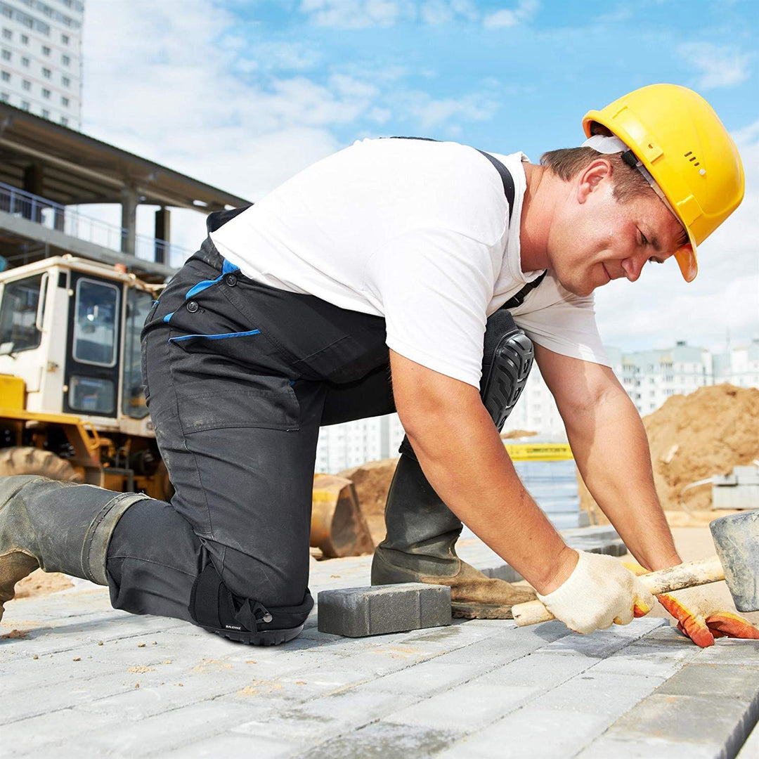 BALENNZ Professionelle Knieschoner für die Arbeit - Schwerlastschaumpolsterung Gelkonstruktion Knies