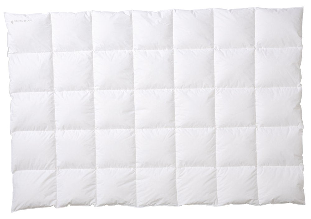 Centa-Star 5115.01 Moonlight Dauneneinziehdecke 5 x 7 cm, medium, 135 x 200 cm 135 x 200 cm Weiss, 1