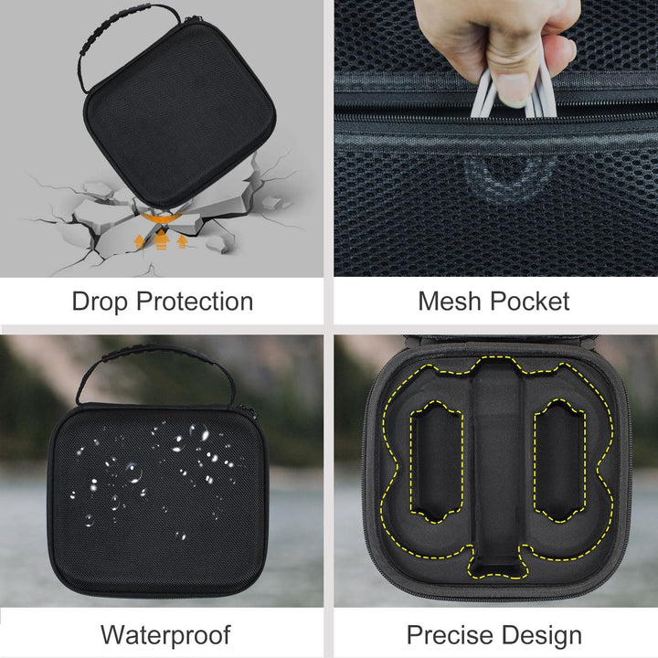 Harte Tasche Hülle Kompatibel mit DJI Neo 2 Drohne, Schutzhülle Case Tragetasche, Nur Tasche - Schwa