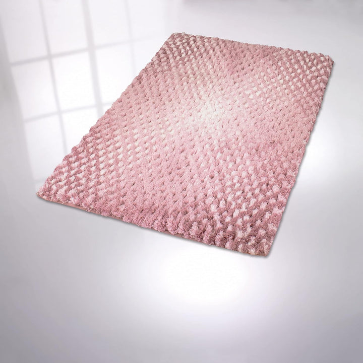 Kleine Wolke Badteppich Cory Old Rose 60x100 cm rosa/pink 60 cm x 100 cm, 60 cm x 100 cm