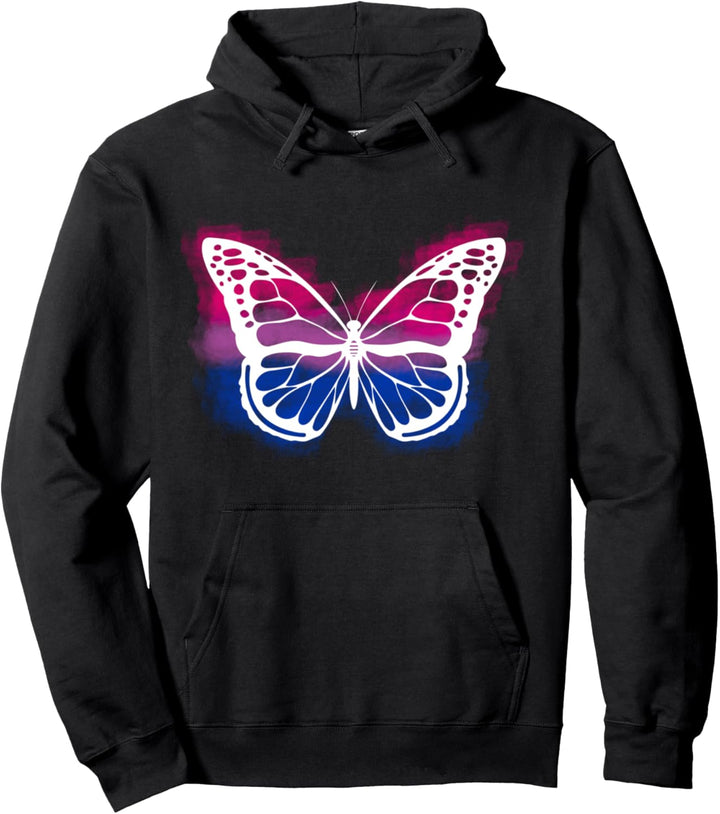 Schmetterling-Flagge, sexuell, LGBT, für Männer und Frauen Pullover Hoodie