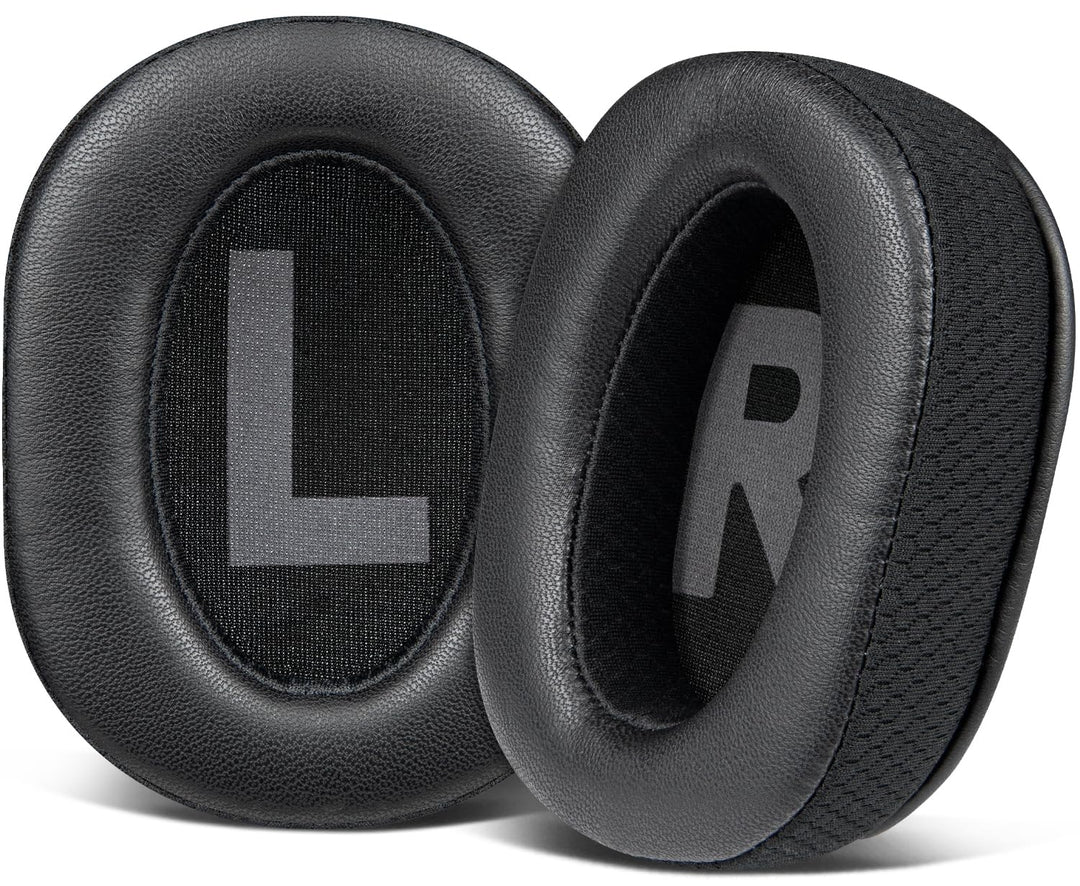 SOULWIT Lammfell Ersatz Ohrpolster für Logitech G Pro, G Pro X, G Prox 2, G Pro X SE Kopfhörer, Ersa