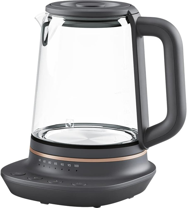 Electrolux 910 003 588 E7GK1-8BP Wasserkocher, 1,7 l, Schwarz, Kupfer