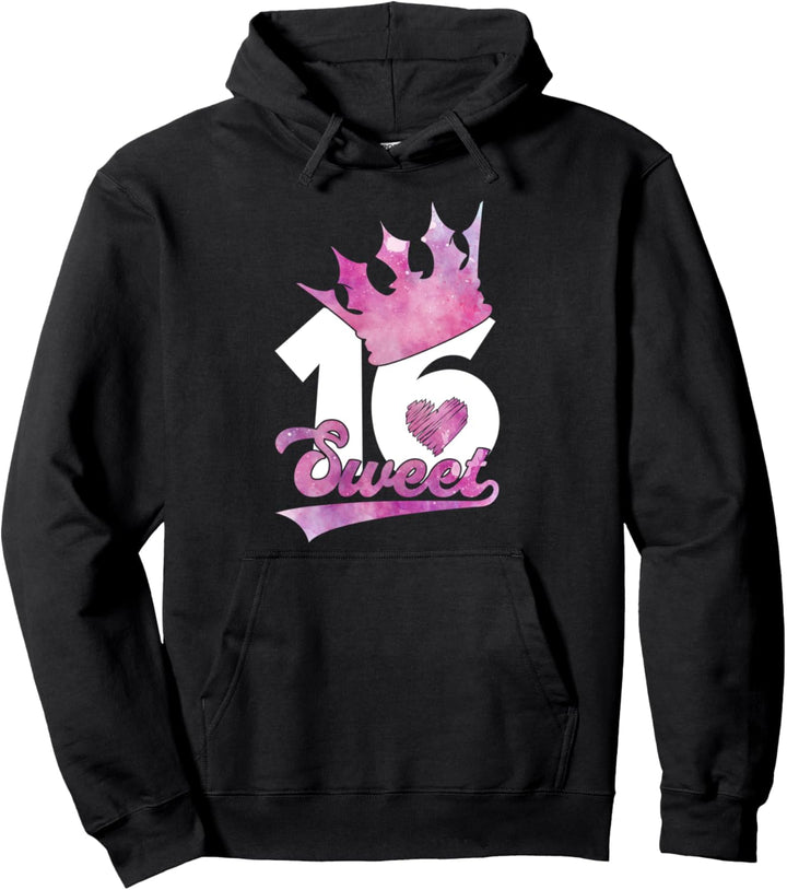 SWEET 16 SWEET SIXTEEN 16. GEBURTSTAG Pullover Hoodie