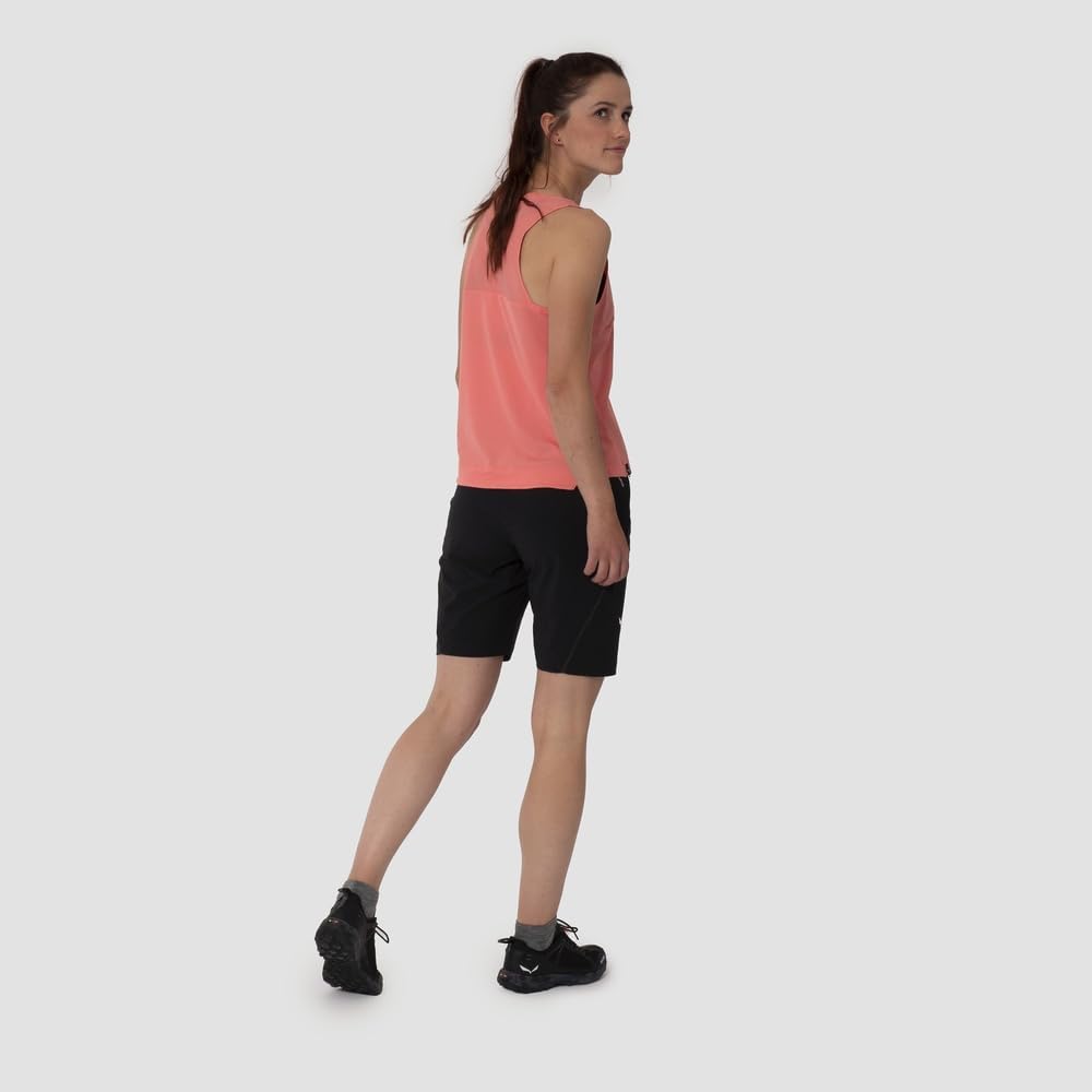 SALEWA Damen Wanderhose Kurz PEDROC DST SHORTS 34 Black Out, 34 Black Out