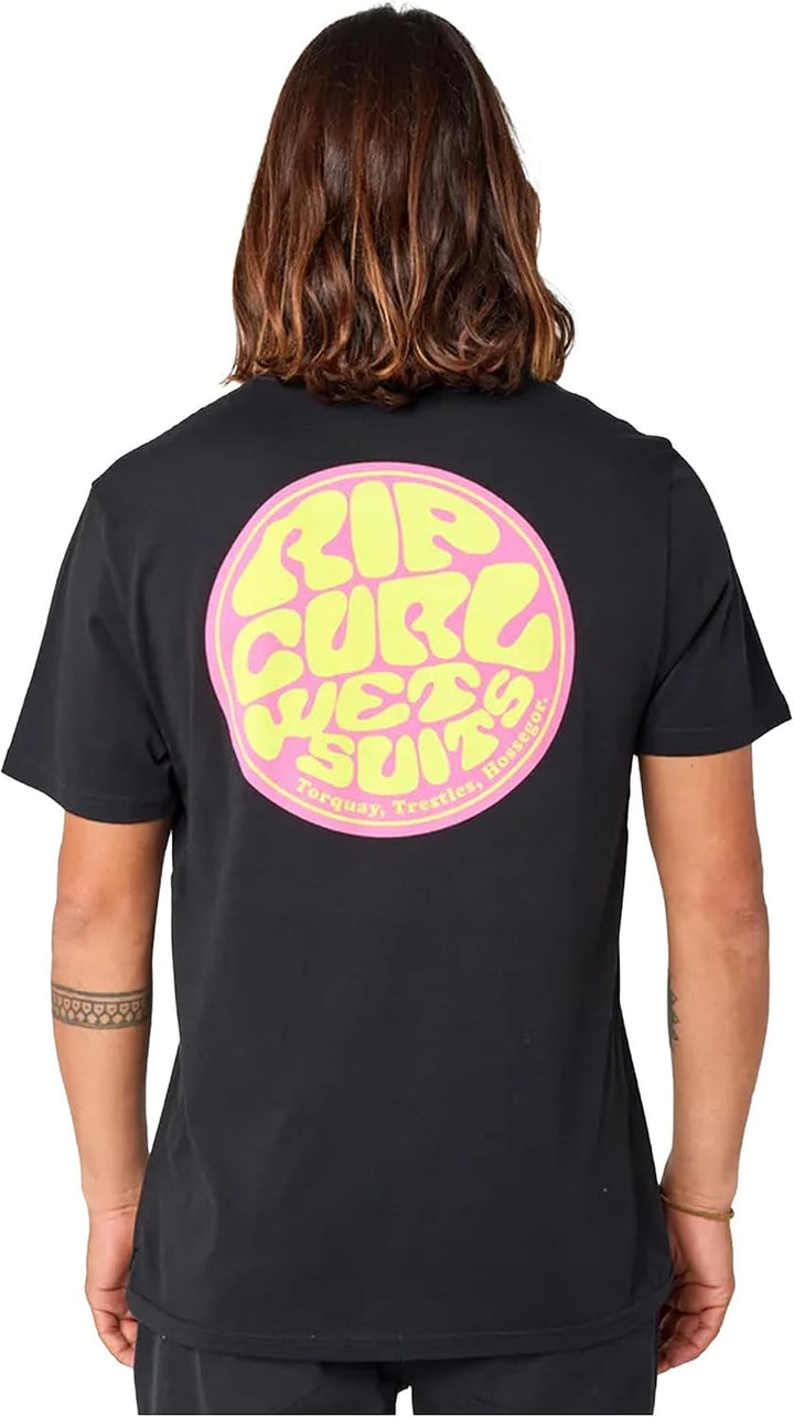 Rip Curl Herren T-Shirt Passage XXL Schwarz, XXL Schwarz