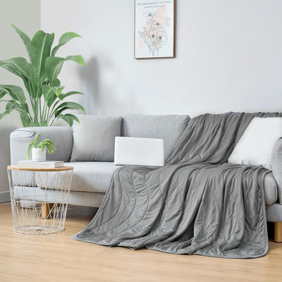 Laneetal Kühldecke leichte Sommerdecke mit Arc-Chill Q-Max > 0,45 Kühlfasern selbstkühlende Decke fü
