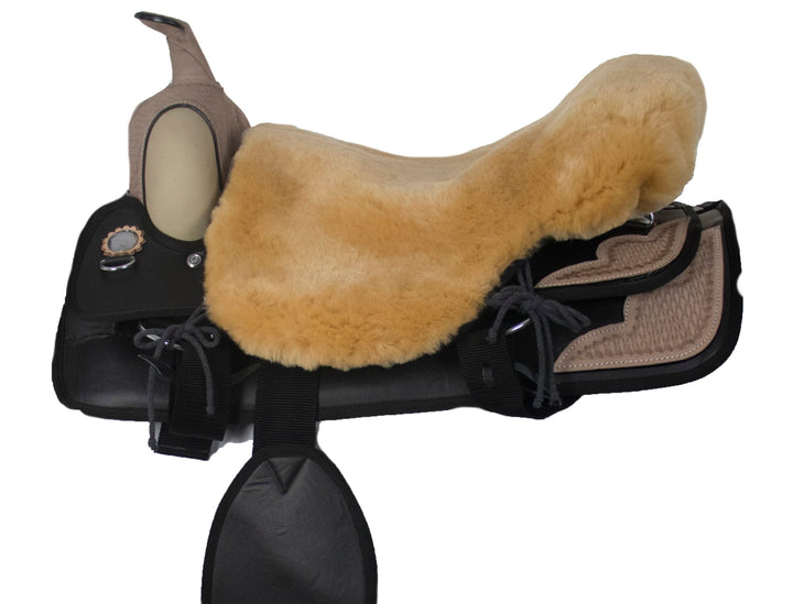 Engel Reitsport Lammfell Sattelsitzbezug Western (Sabez 2, ohne Hornausschnitt/Horndurchlass) farben