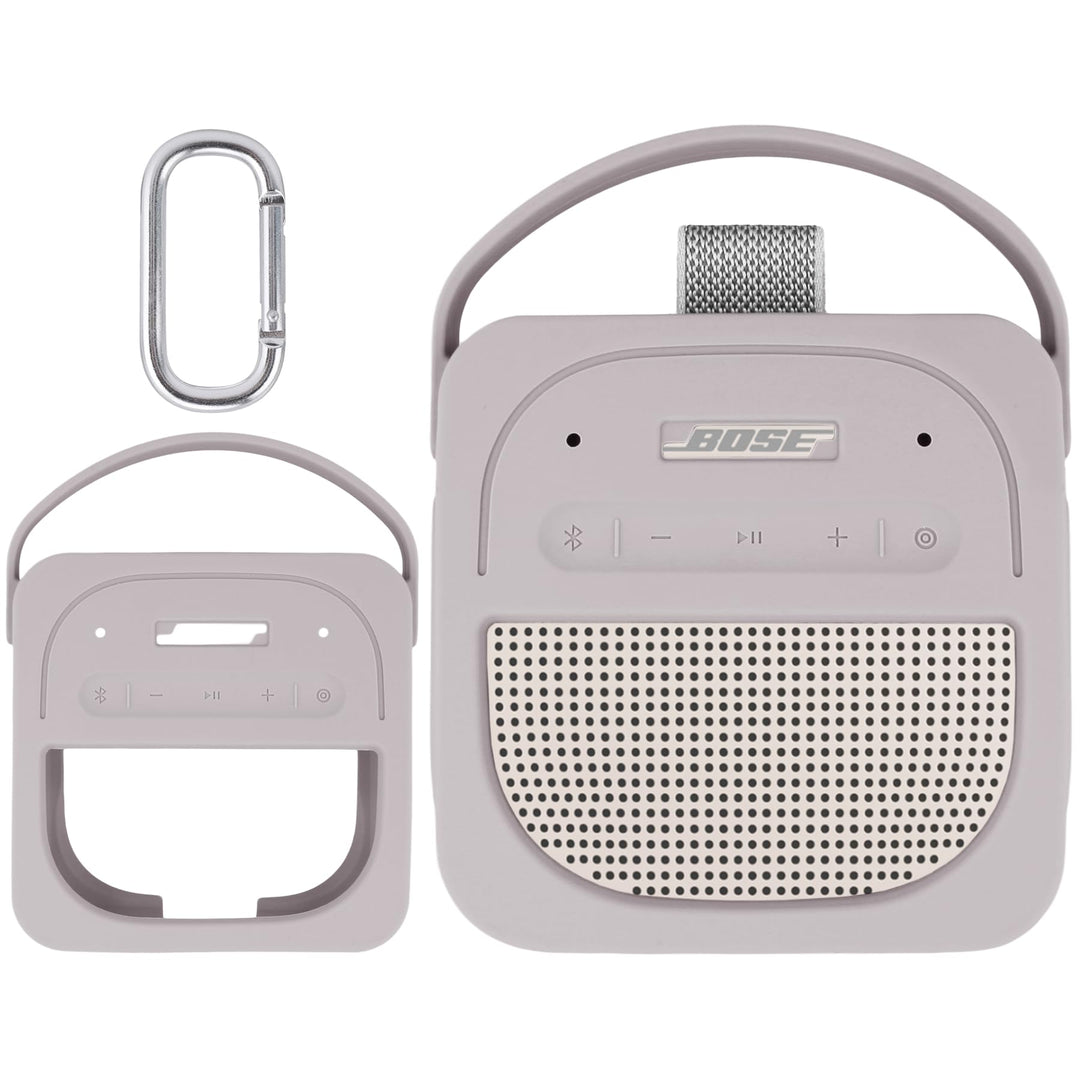 Aenllosi Silikon-Schutzhülle für tragbaren Bluetooth-Lautsprecher Bose New SoundLink Micro (2. Gen.)
