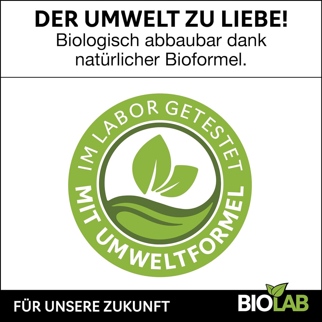 BIOLAB Bio Solar & PV Photovoltaik Reiniger Konzentrat 1:20 (5 Liter Kanister) zum Reinigen von Sola