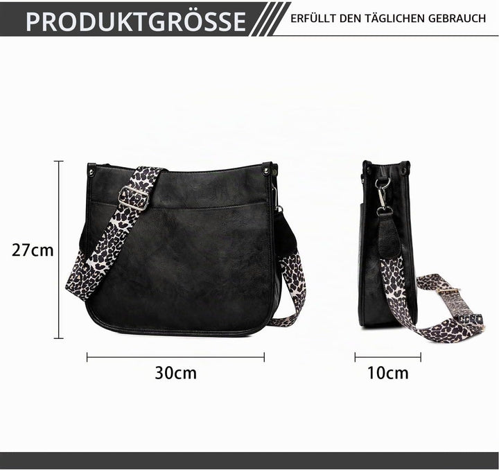 EVEOUT Umhängetasche für Damen Grosse Kapazität Tragetasche aus PU-Leder Allgleiches beiläufige Tasc
