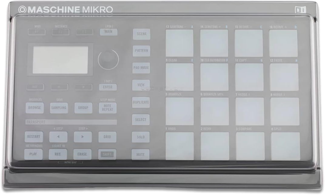 Decksaver DS-PC-MIKROMASC Cover für NI Mikro Maschine