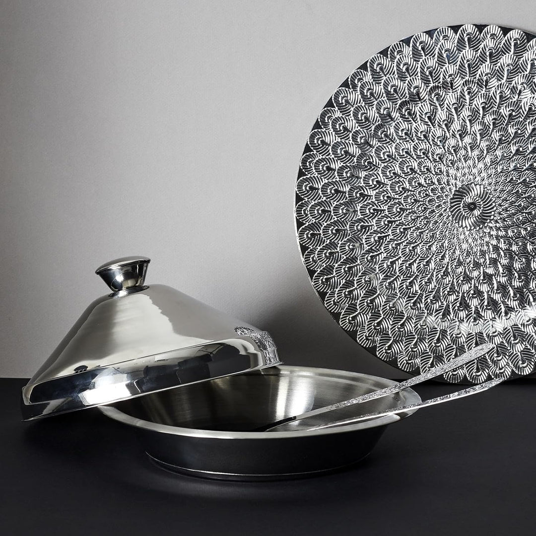 Cook Concept KC2551 Tajine, aus Edelstahl, 24 cm, zum Kochen