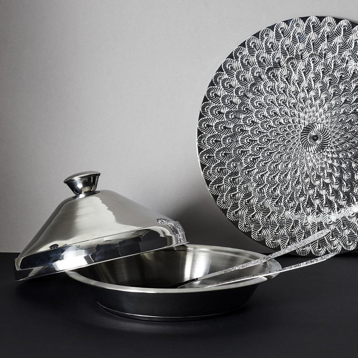 Cook Concept KC2551 Tajine, aus Edelstahl, 24 cm, zum Kochen