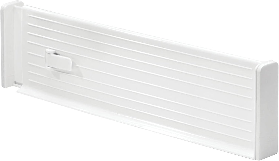 mDesign 4er-Set verstellbare Schubladeneinsätze – praktische Schubladentrenner aus Kunststoff – Best