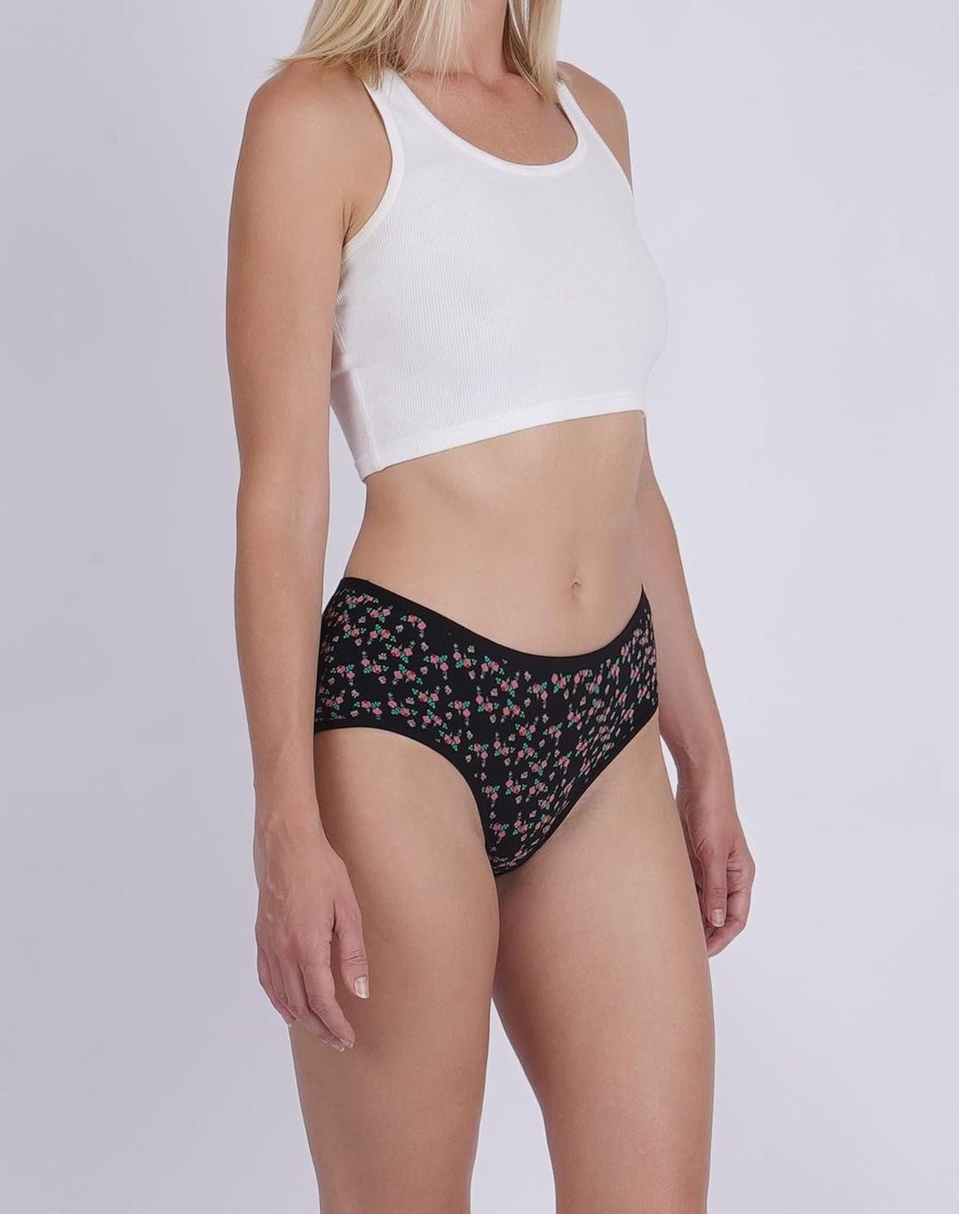 INNERSY Unterhosen Damen Baumwolle Atmungsaktive Hipster Unterwäsche Basic Bequem Panties 6er Pack,