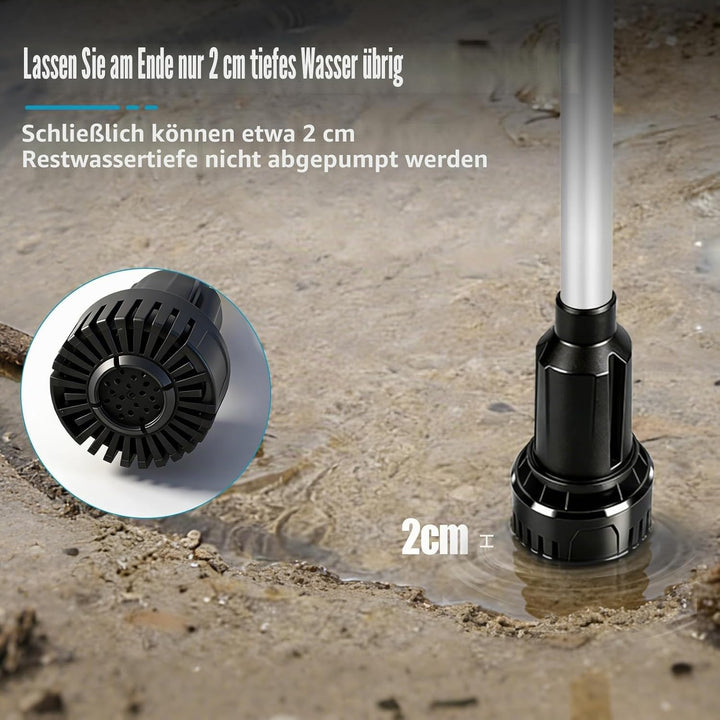 Kabellose Stick Wassertransferpumpe Kompatibel mit Ma-Kita 18V, Tragbare Umfüllpumpe, 3M Kopfhöhe, 3