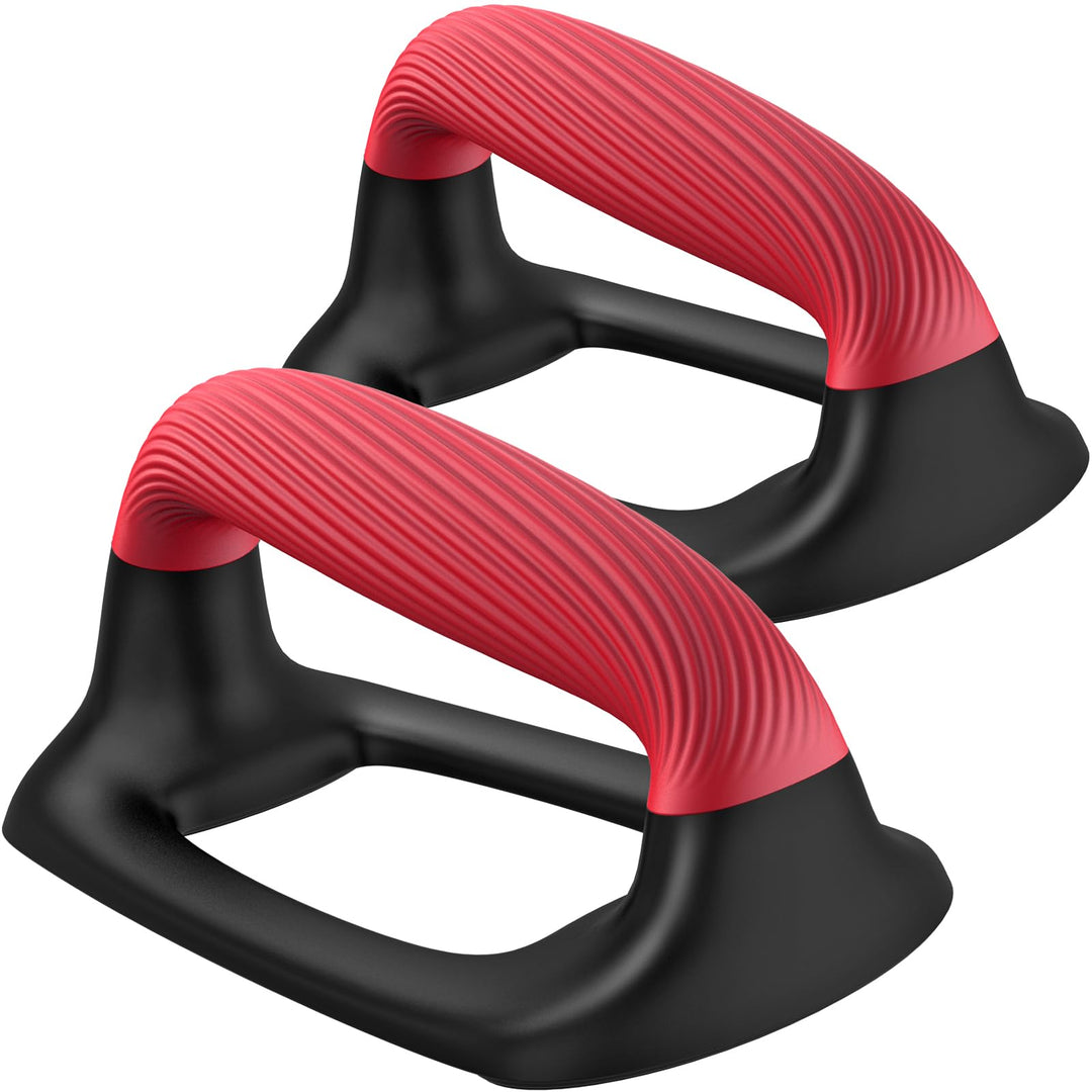 Kipika Liegestützgriffe für Zuhause – Push-Up Bars mit Anti-Rutsch-Unterseite,Soft Handles,Set of 2