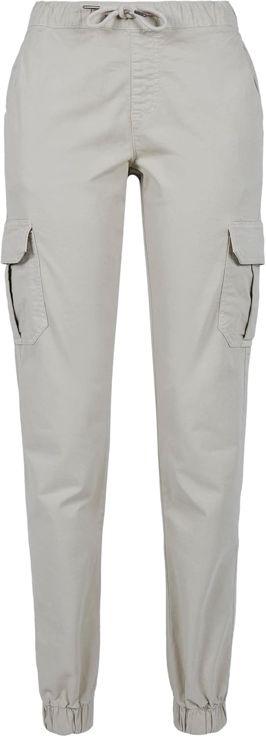 Urban Classics Damen Hose Ladies High Waist Cargo Jogging Pants, Cargo-Hose für Frauen mit hohem Bun
