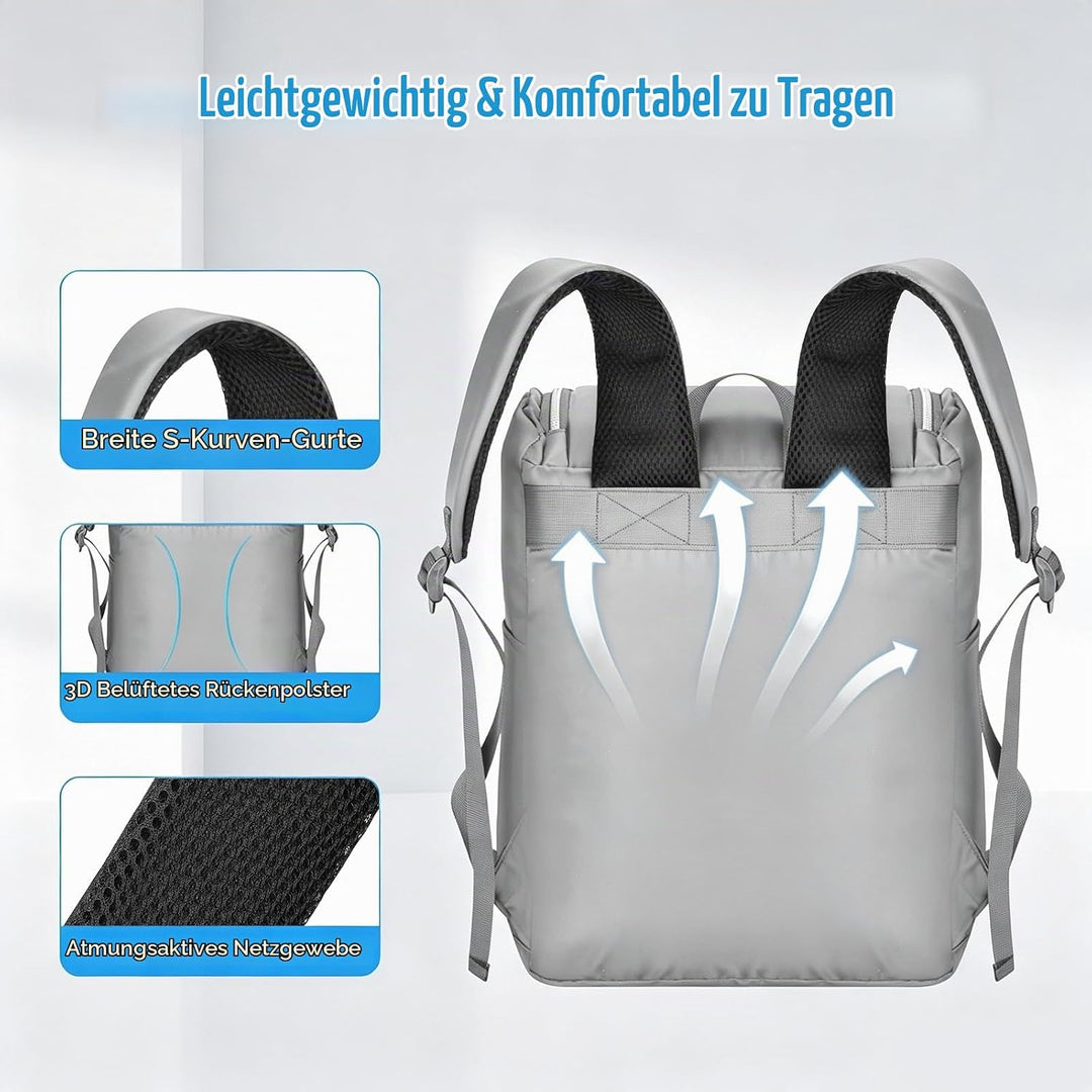VINATO 17L Kühlrucksack Thermo Rucksack,Kühltasche Picknickrucksack Wasserdichter,Kühltasche Gross I