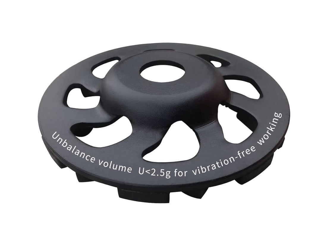 FANZTOOL Premium Diamant Schleiftopf Abrasiv 180 mm x 22,2 mm Schleifteller für abrasive Baustoffe,