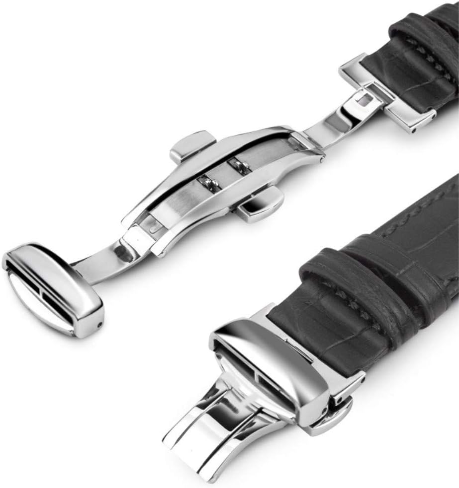 CoverKingz Leder Armband kompatibel mit Apple Watch Armband 42mm/44mm/45mm/49mm - Lederarmband für A