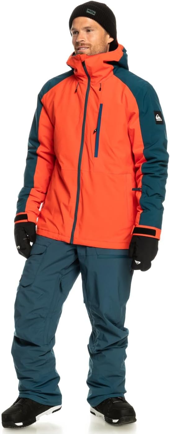 Quiksilver Herren Mission Block Jk Jacket (1er Pack) M Grenadine, M Grenadine