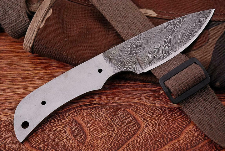 Damast Klinge Handgeschmiedete Damast Rohling Damascus blank blade 836EA