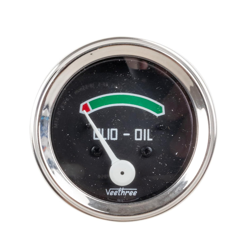 Ama Mechanischer Motoröl Manometer: Öldruck landwirtschaftliche Maschinen von 0-8 bar, Dima 52 mm